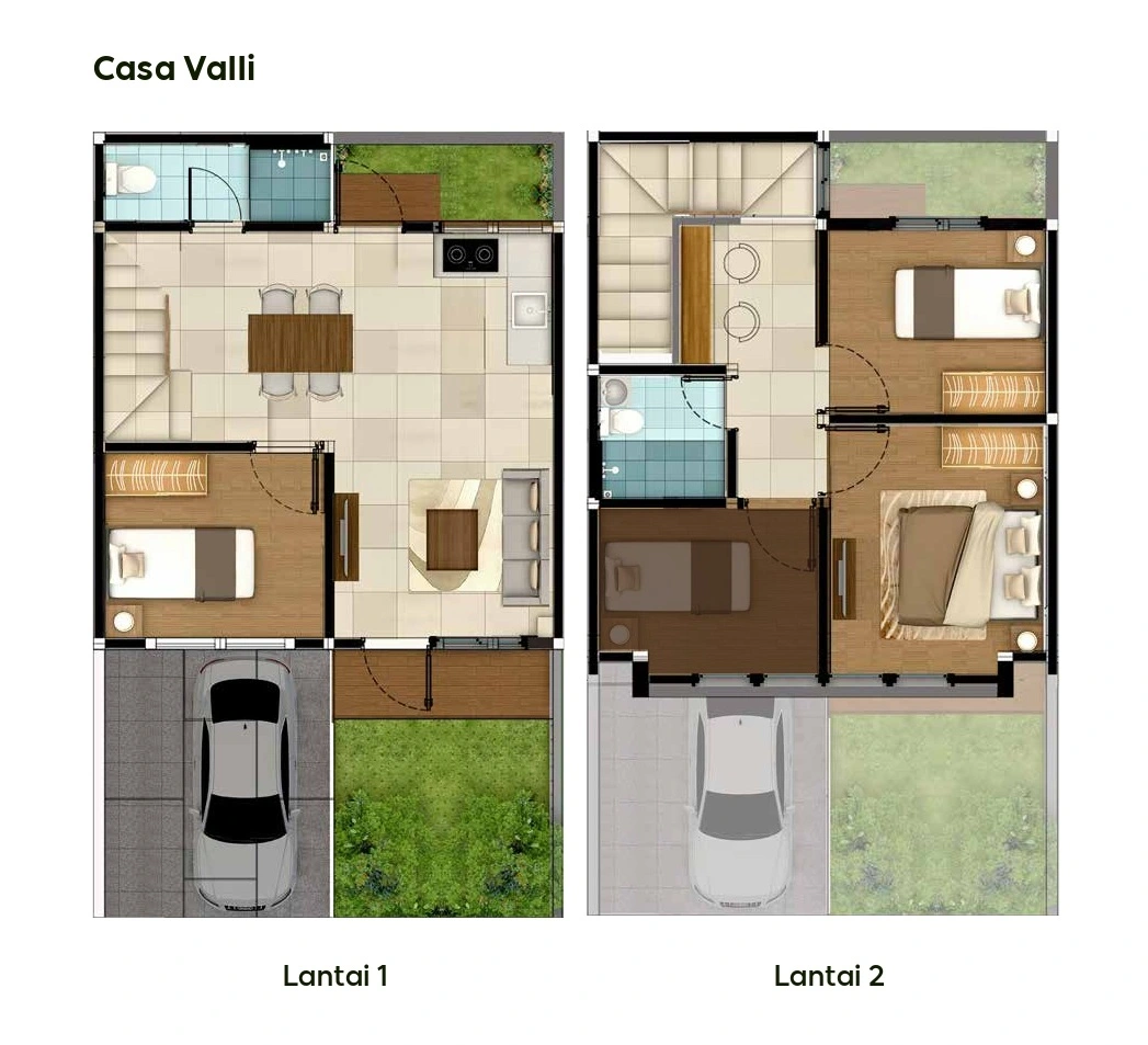 Casa Valli Layout
